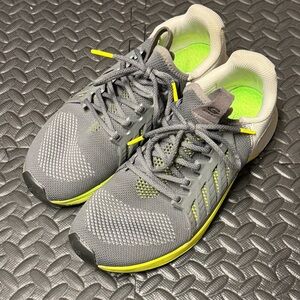 Inov-8 Gray and Neon Green F-lite G300 training shoes